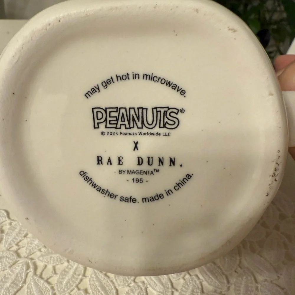 Rae Dunn Peanuts Halloween Mug - Snoopy ‘Boo’ - Picture 3 of 4